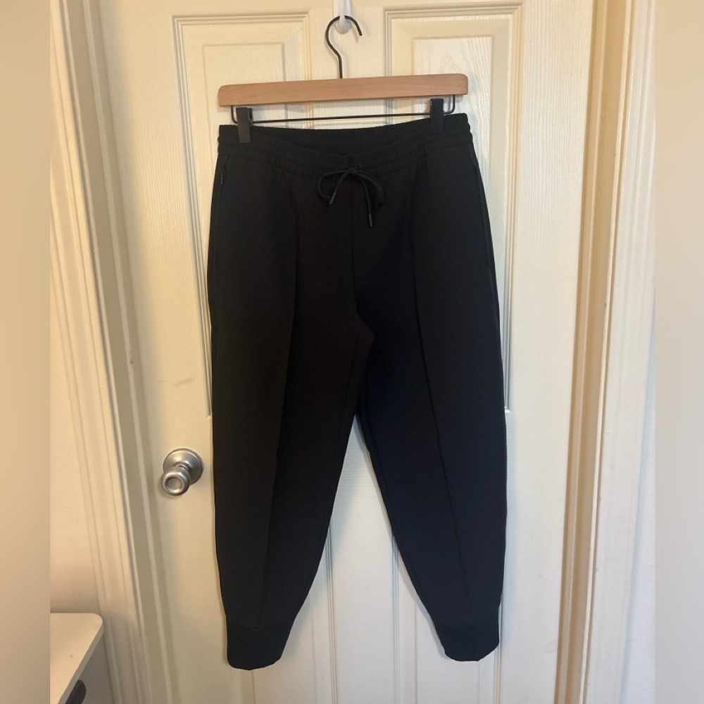 Athleta Black Track Joggers - Picture 2 of 7